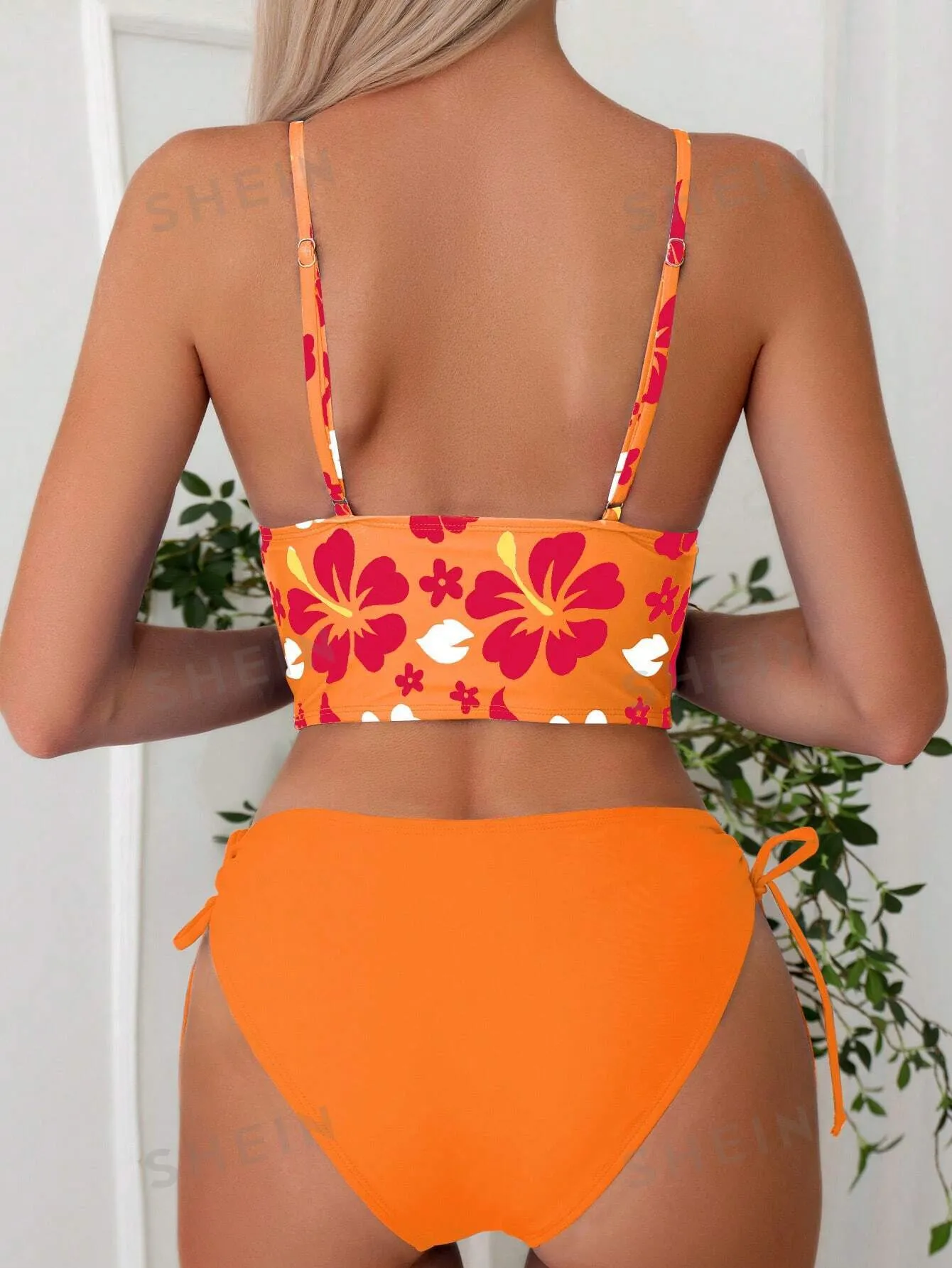 15764 1t-010 Bikini diseño floral 2 Pzas