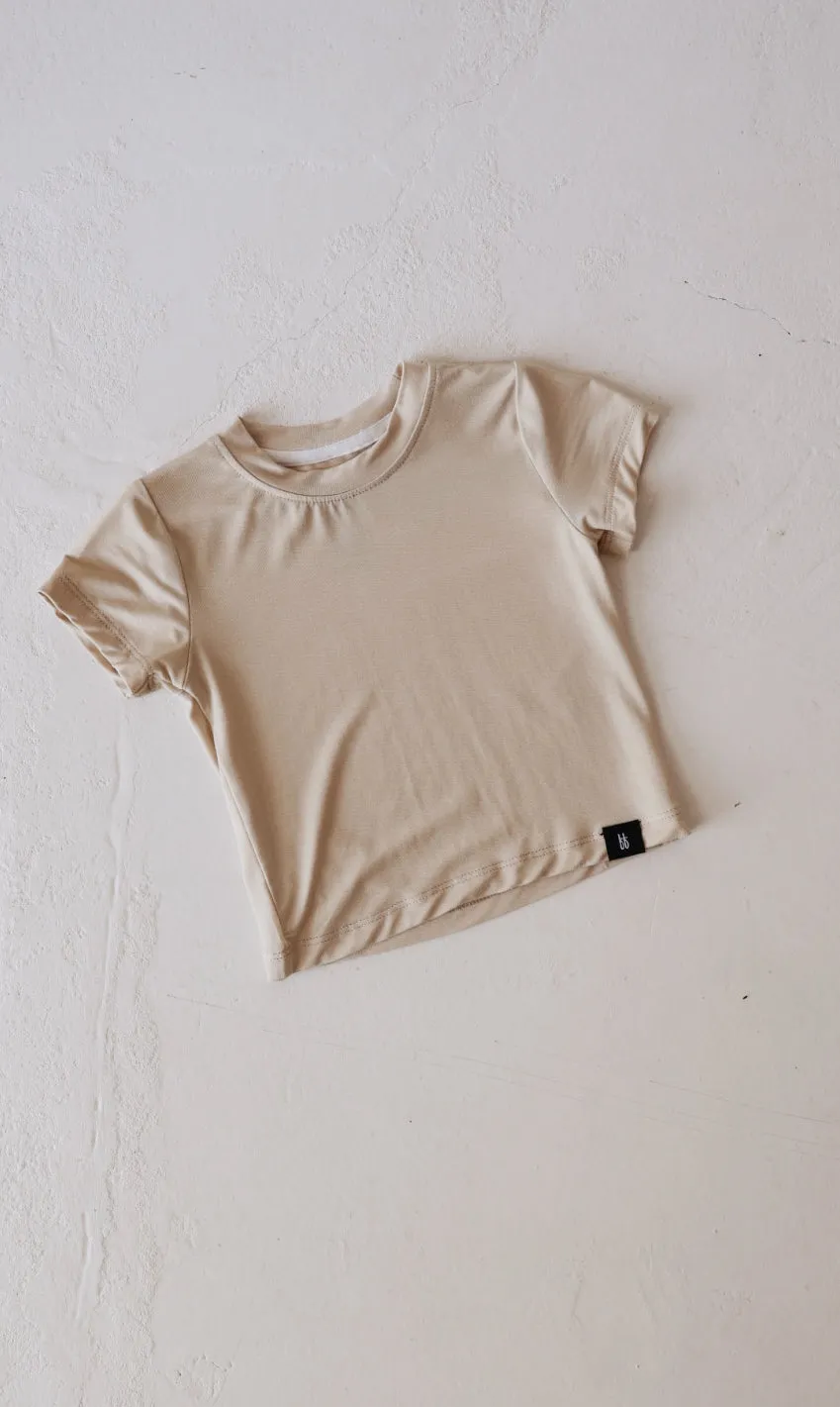 Basic Bamboo Tee | Camel