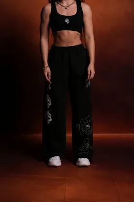 Go Wolves Durst Sweats V2 in Black