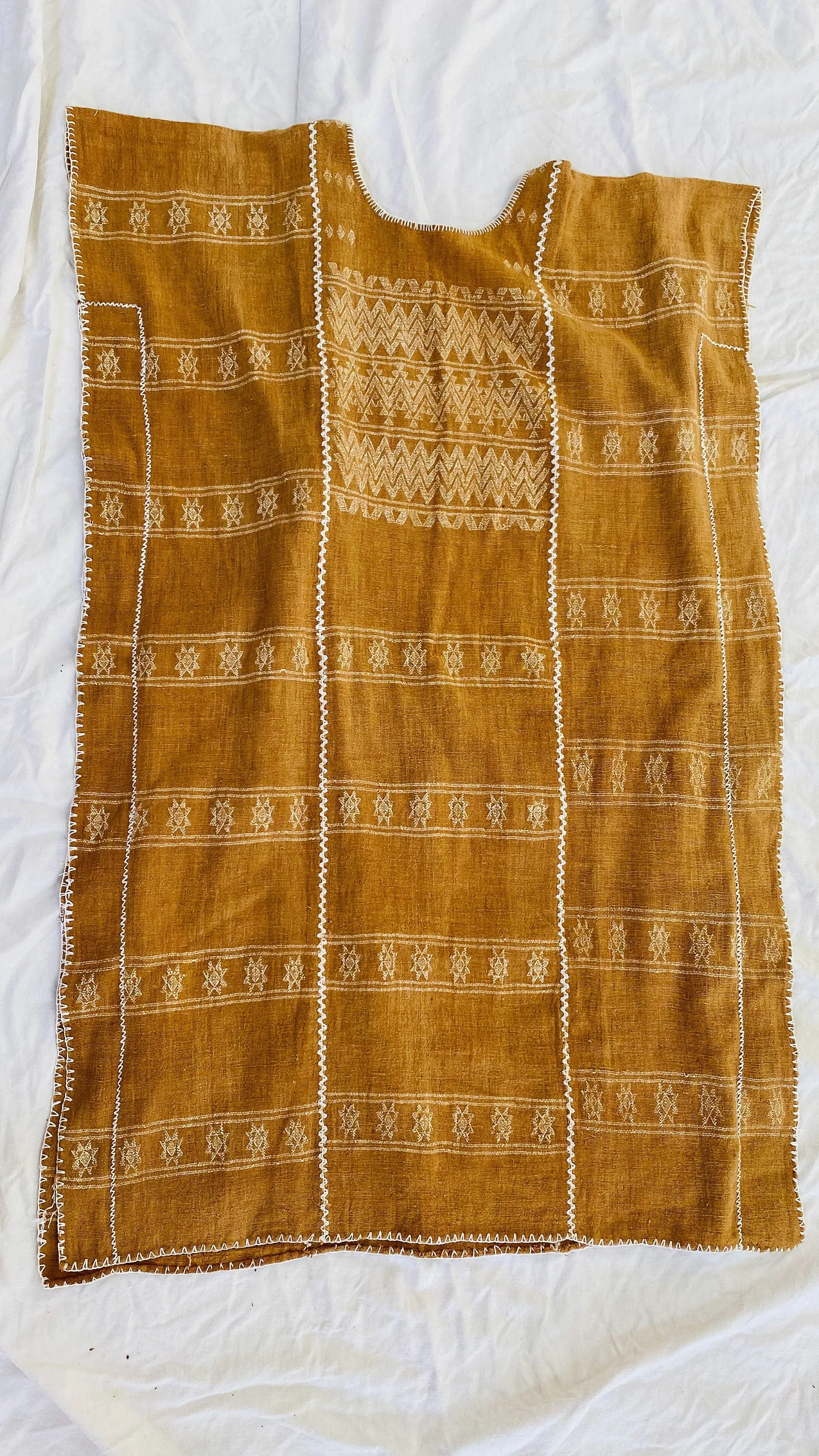 Hand Woven Amuzgo Huipil Dress. Guerrero, Mexico. 0164