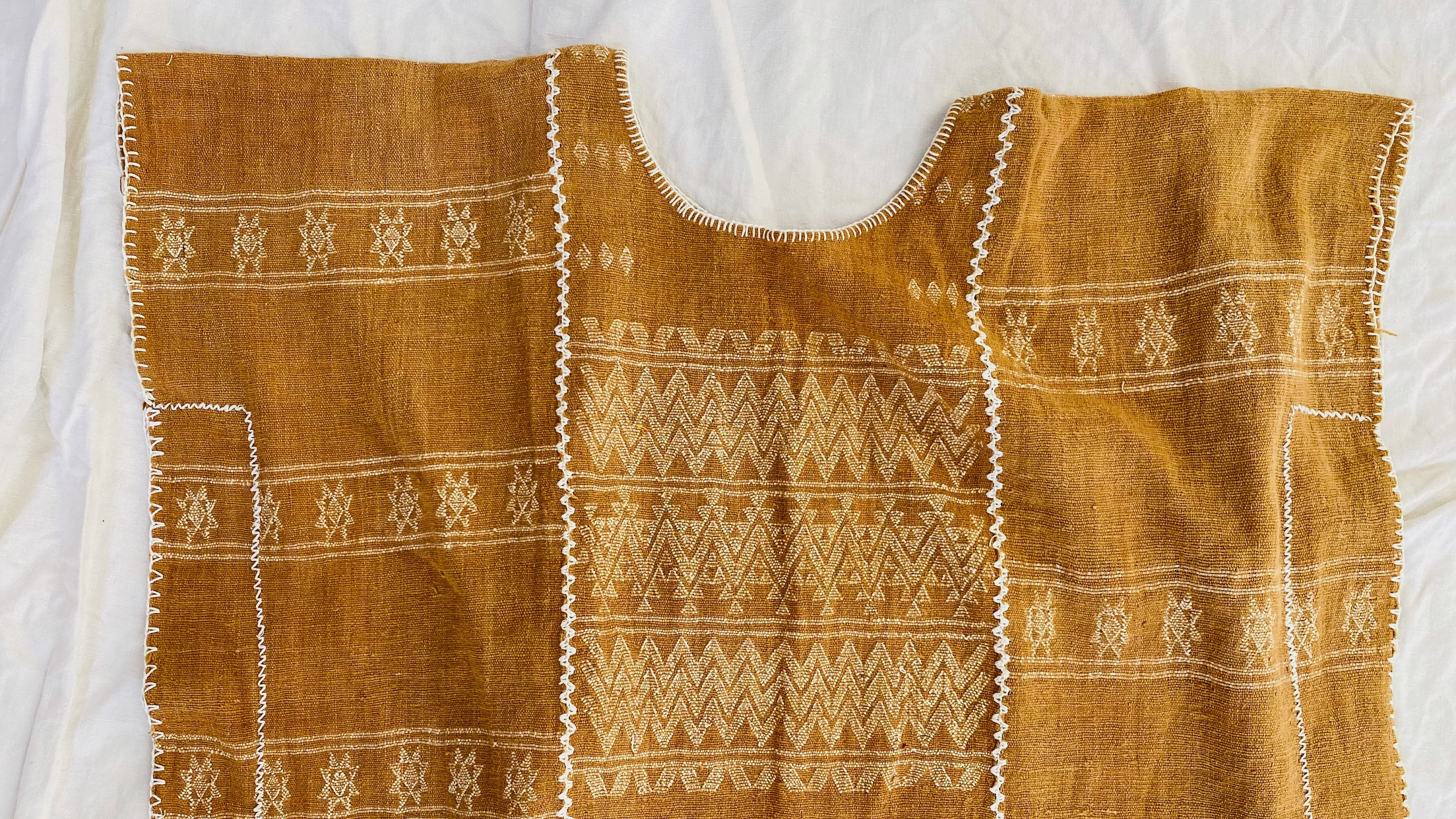 Hand Woven Amuzgo Huipil Dress. Guerrero, Mexico. 0164