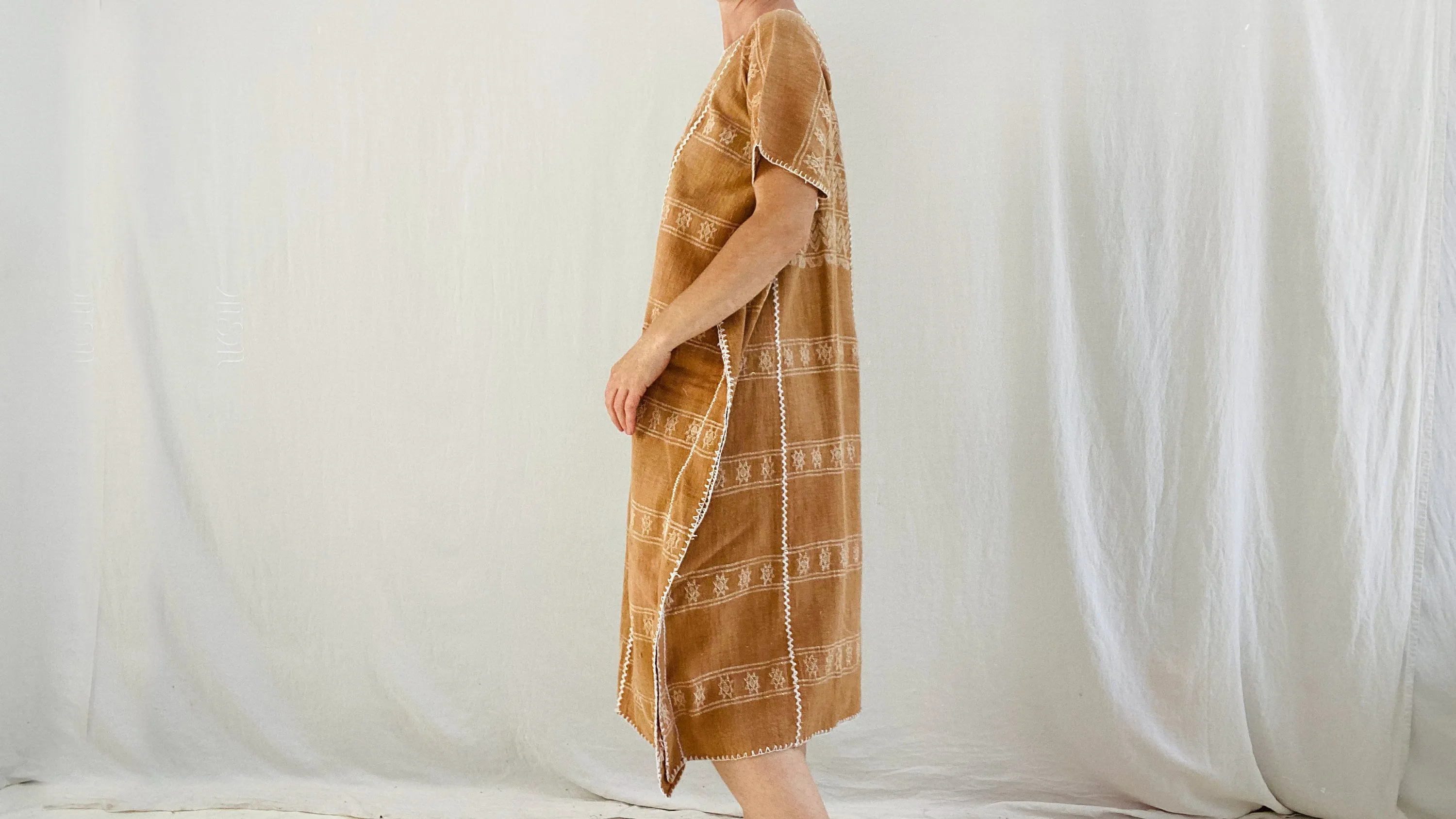Hand Woven Amuzgo Huipil Dress. Guerrero, Mexico. 0164
