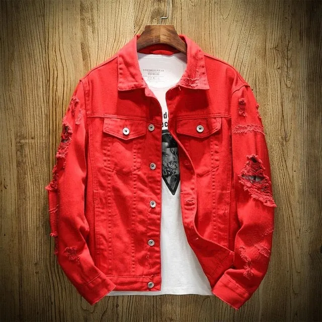 Men's Jean Jacket Slim Fit