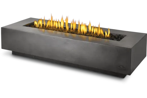 NEXUS 72 RECTANGLE NP-GPFRCN72 Nexus Fire Table, LP gas, 72 in  rectangle, cast aluminum construction that