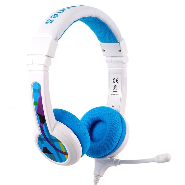 [OPEN BOX] BUDDYPHONES School Plus Headphones - Blue