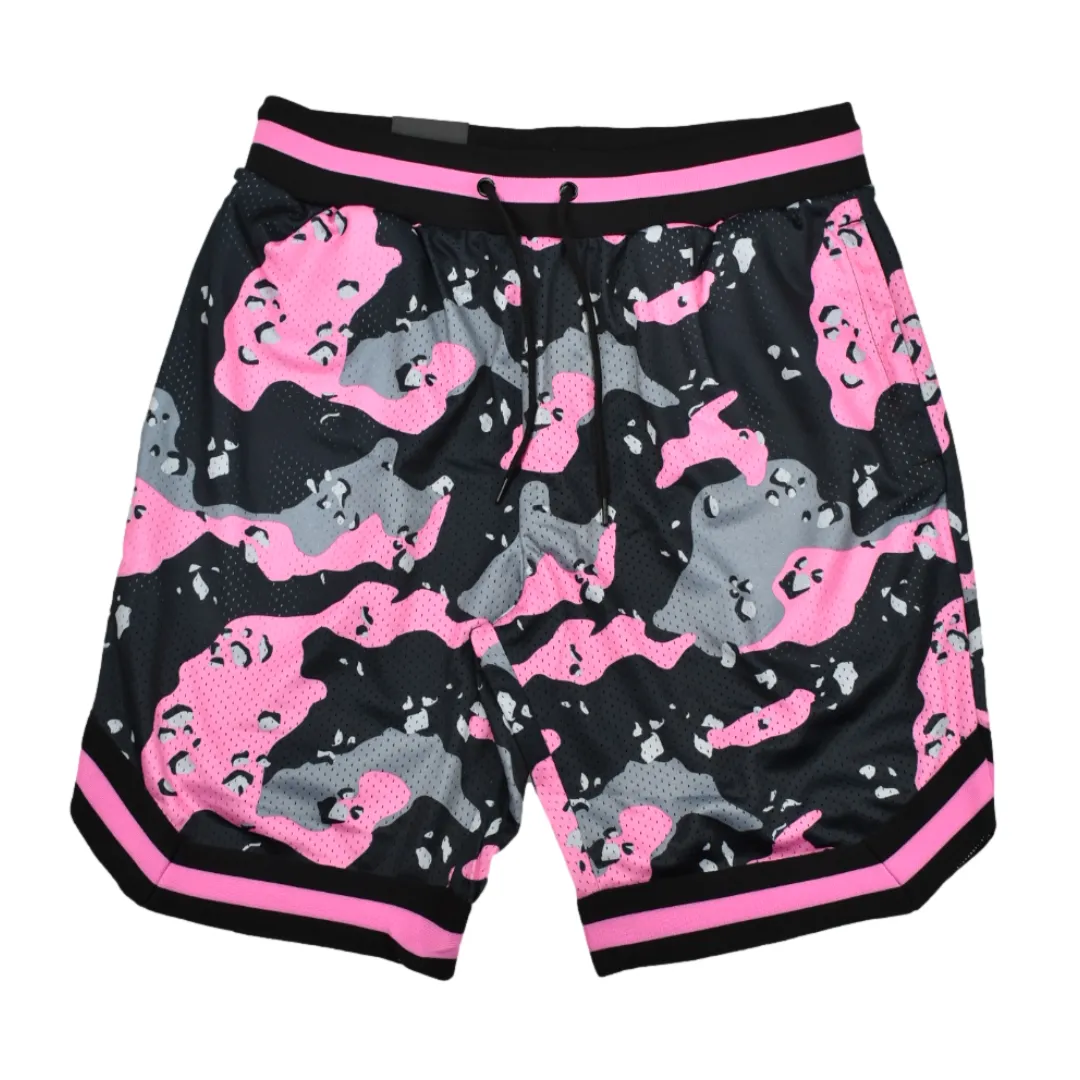 REBEL MINDS CAMO MESH SHORTS