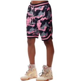 REBEL MINDS CAMO MESH SHORTS
