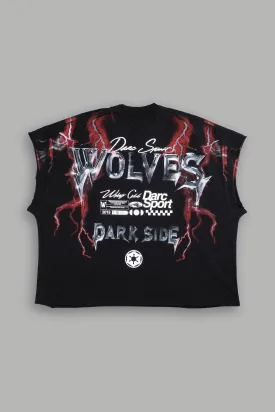 Ride The Lightning "Grunge" Cut Off Tee in Black