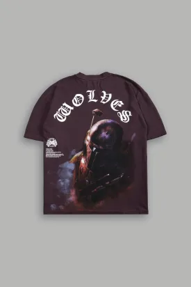 The Hunter "Premium" Oversized Tee in Darc Purple