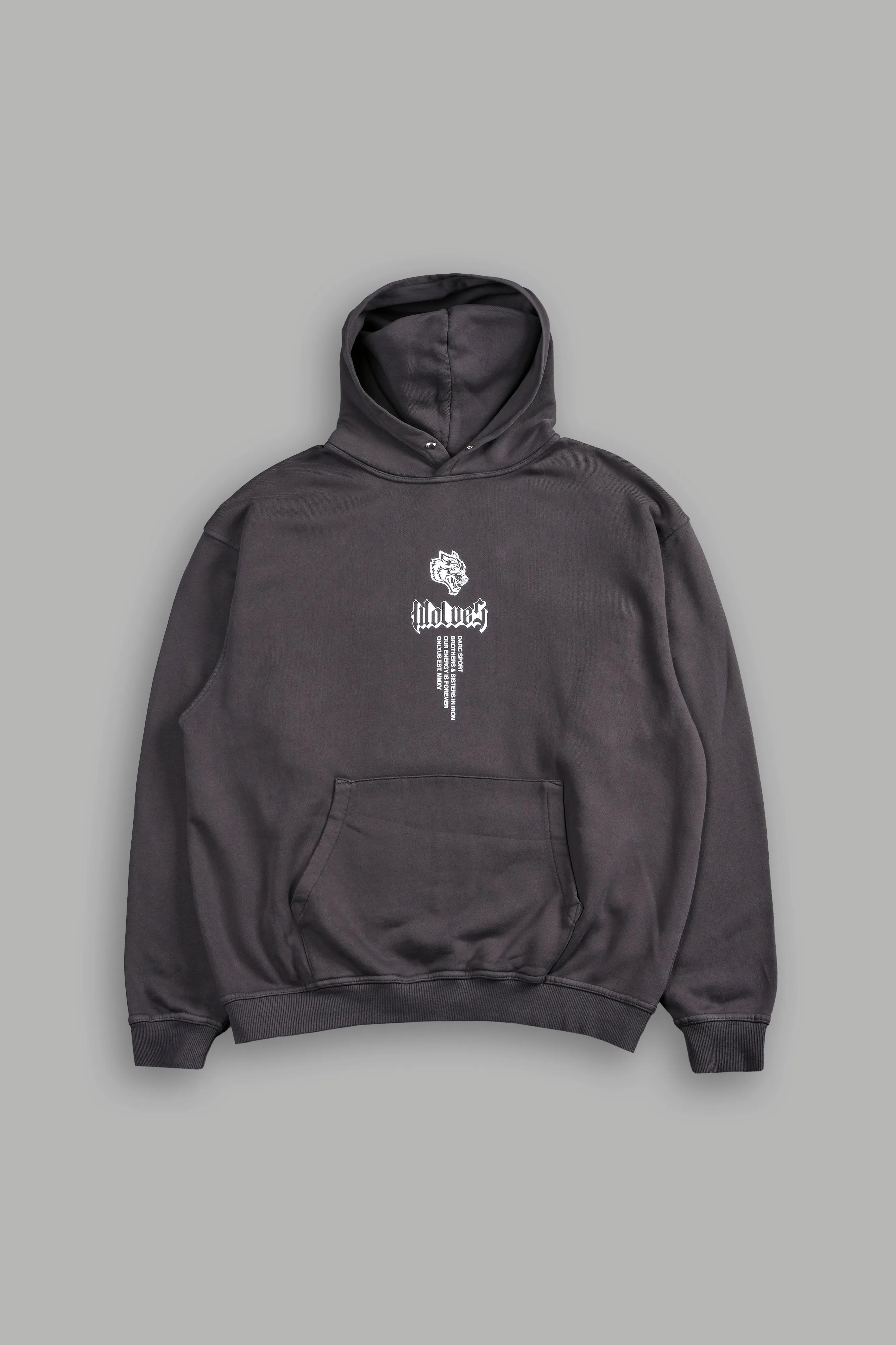 The Phantom Menace "Pierce" Hoodie in Wolf Gray