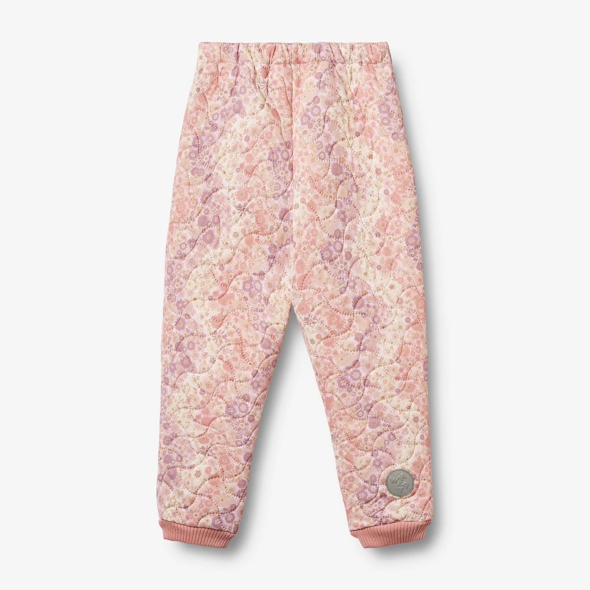 Thermo Pants Alex - lilac flower rainbow
