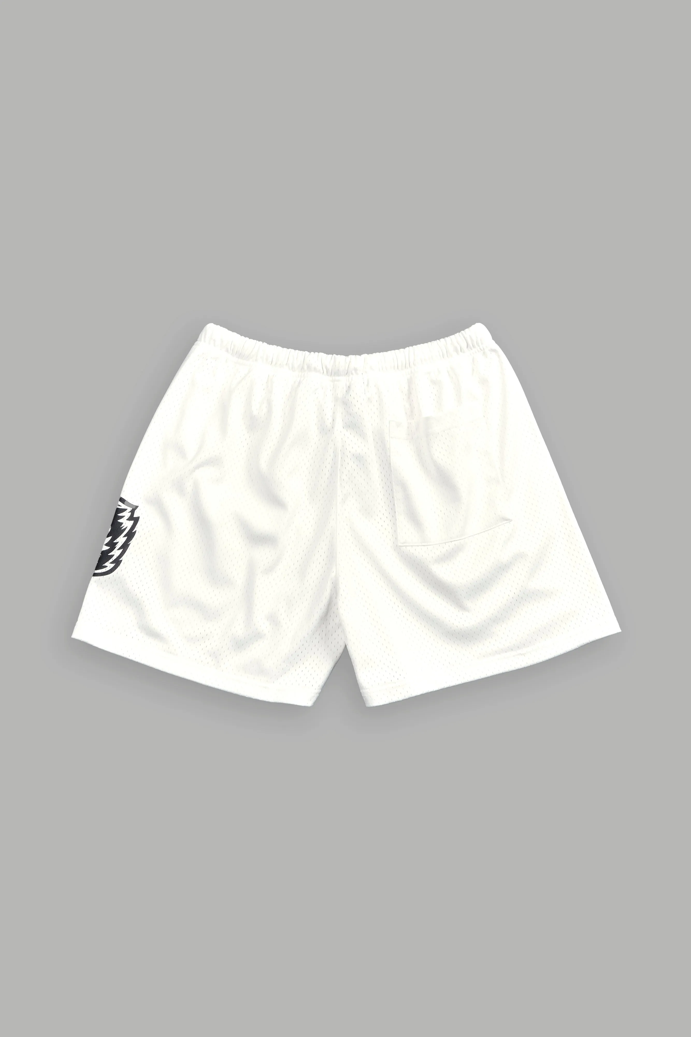 Vaughn Mesh Shorts in Cream