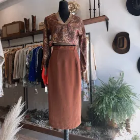 Vintage Fashion Collections Midi Skirt 70’s