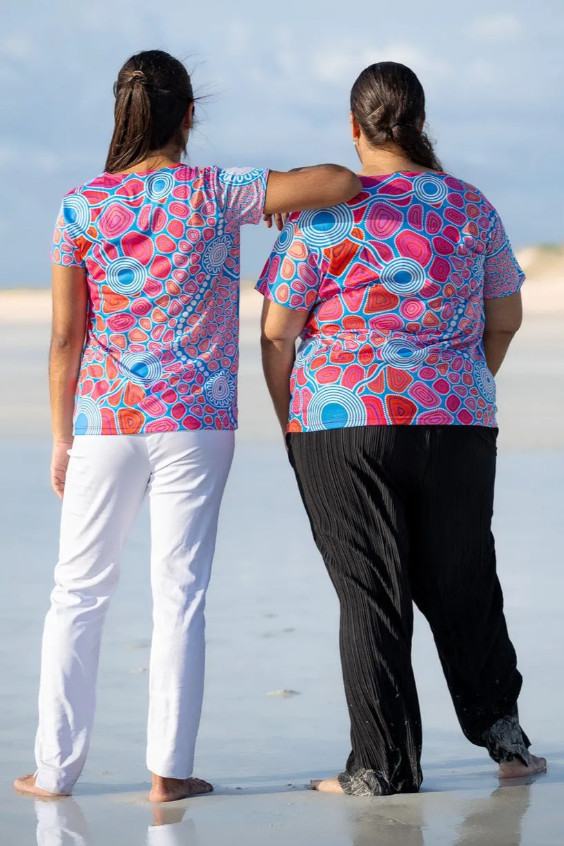 Warranggal Warruwi (Strong Pathway) - NAIDOC 2025 Women's Fashion Top
