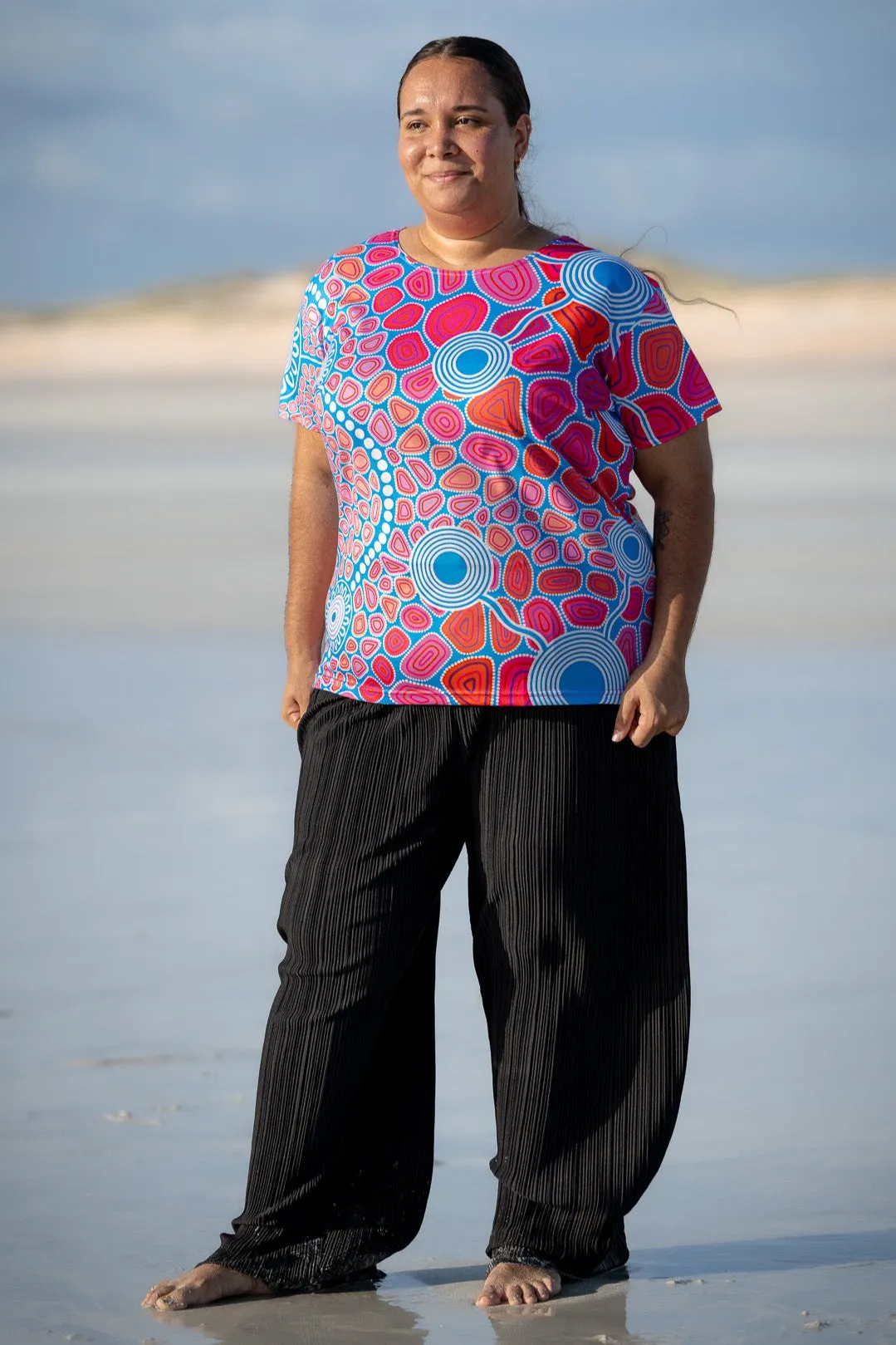 Warranggal Warruwi (Strong Pathway) - NAIDOC 2025 Women's Fashion Top