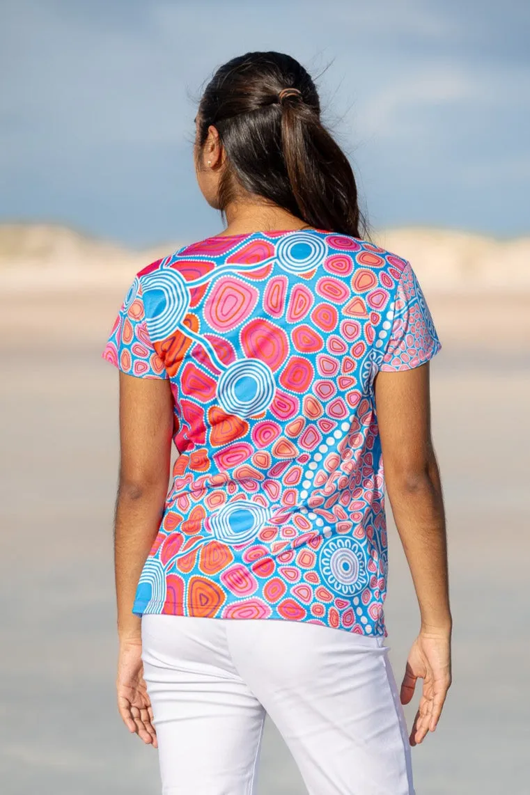 Warranggal Warruwi (Strong Pathway) - NAIDOC 2025 Women's Fashion Top
