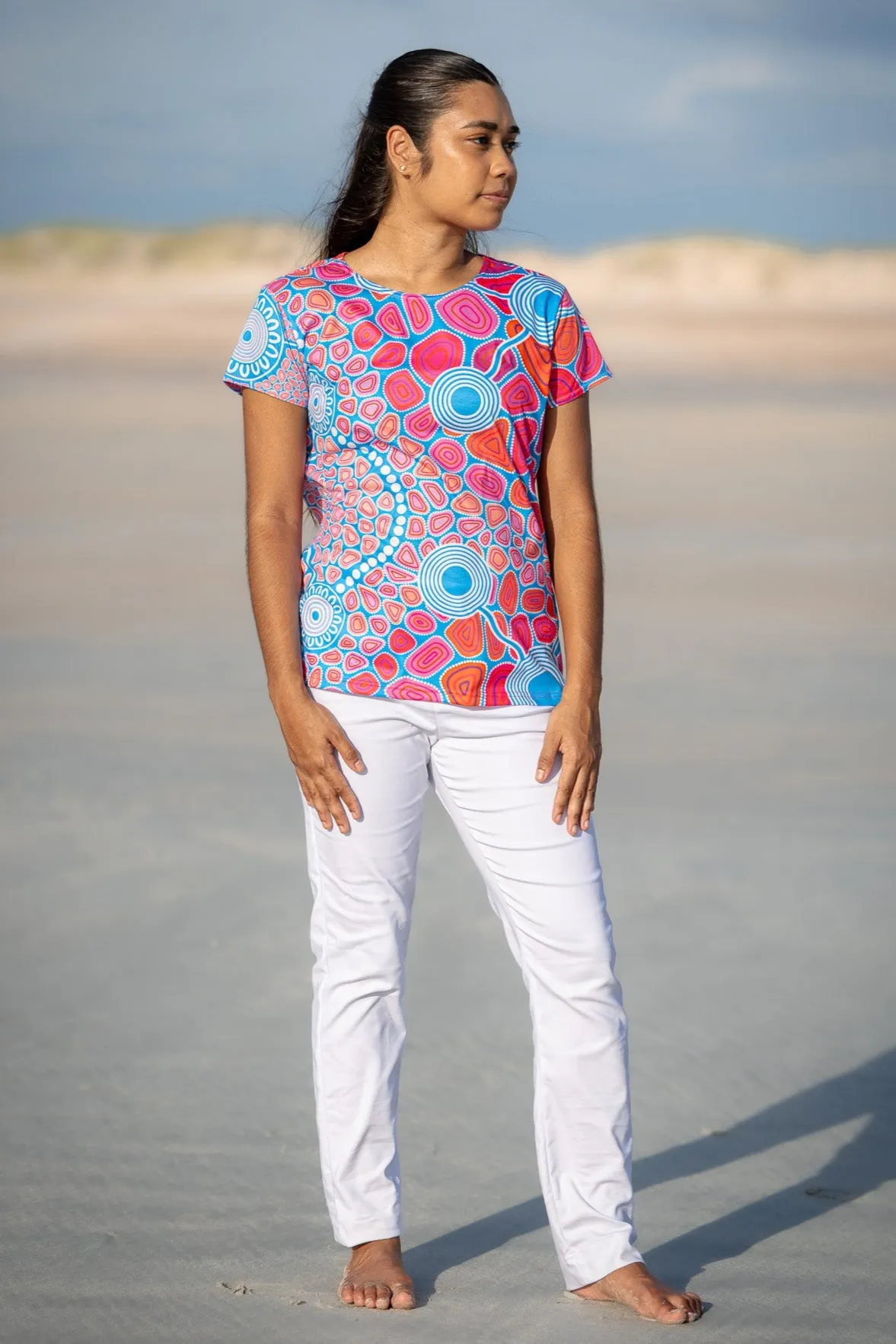 Warranggal Warruwi (Strong Pathway) - NAIDOC 2025 Women's Fashion Top
