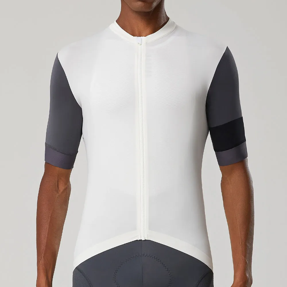 YKYW Men's Cycling Jersey Stitched Color Design Summer Short Sleeve Breathable Quick Dry YKK Zipper 10 Colors