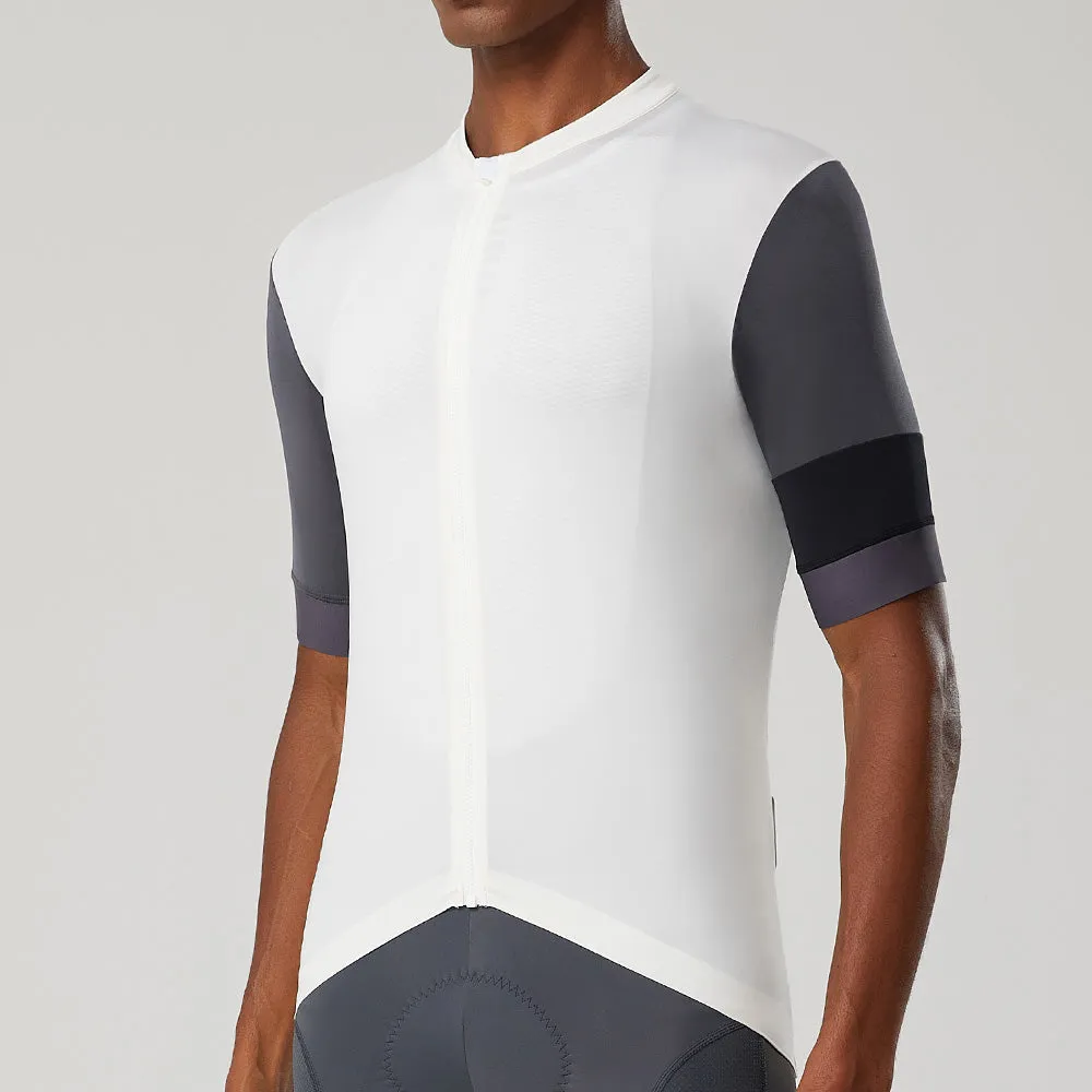 YKYW Men's Cycling Jersey Stitched Color Design Summer Short Sleeve Breathable Quick Dry YKK Zipper 10 Colors