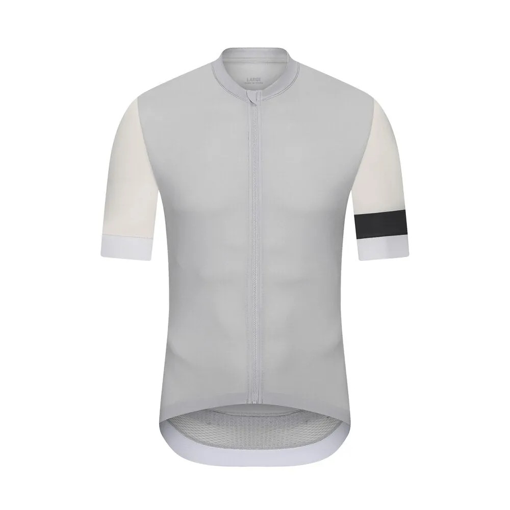 YKYW Men's Cycling Jersey Stitched Color Design Summer Short Sleeve Breathable Quick Dry YKK Zipper 10 Colors